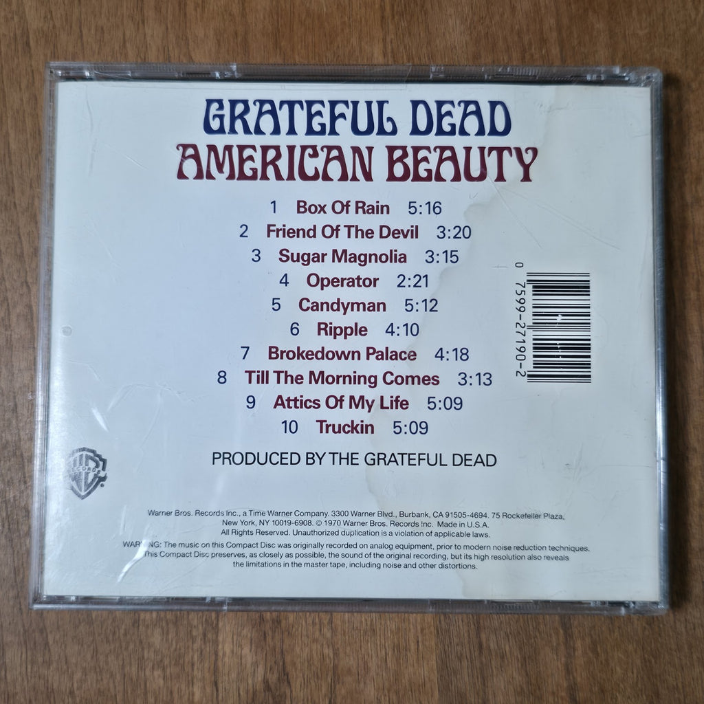 Grateful Dead - American Beauty CD Album 1990 Folk Rock