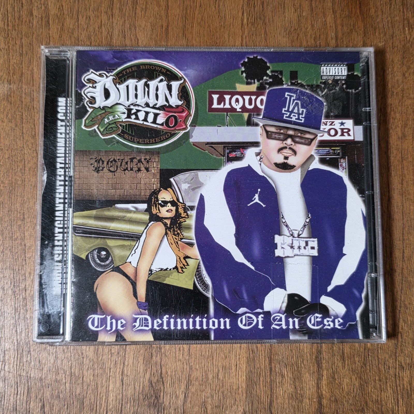 Down Aka Kilo - Definition Of An Ese CD Album 2007 2 Disc Chicano Rap HTF