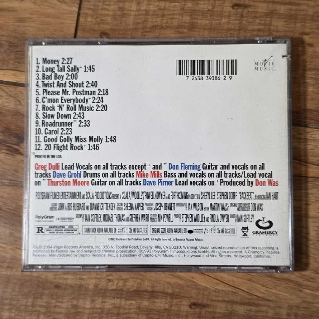 The Backbeat Band - Backbeat Soundtrack CD Album 1994 Rock & Roll