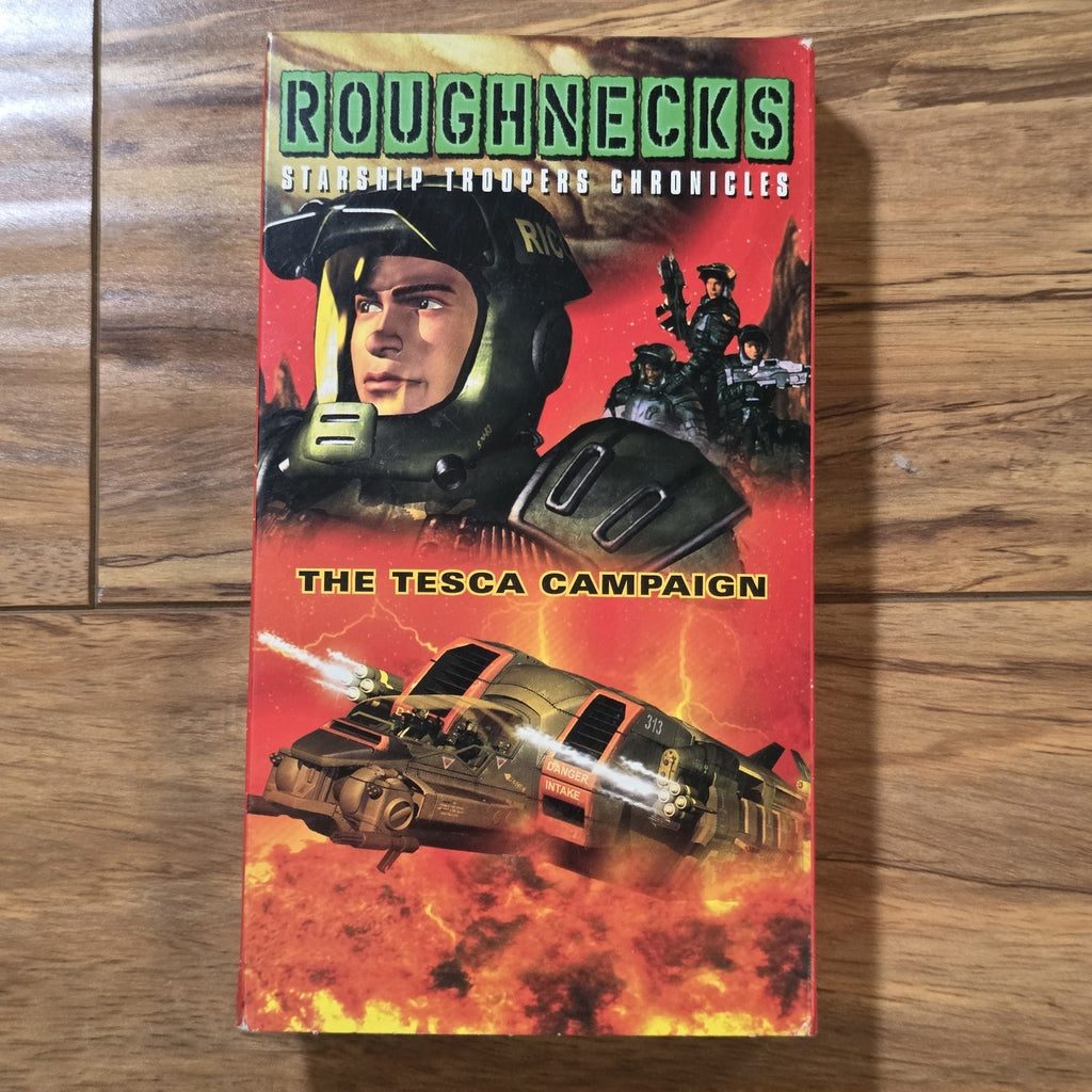 Roughneck Starship Troopers Chronicles The Tesca Campaign VHS 2001 Sci-Fi