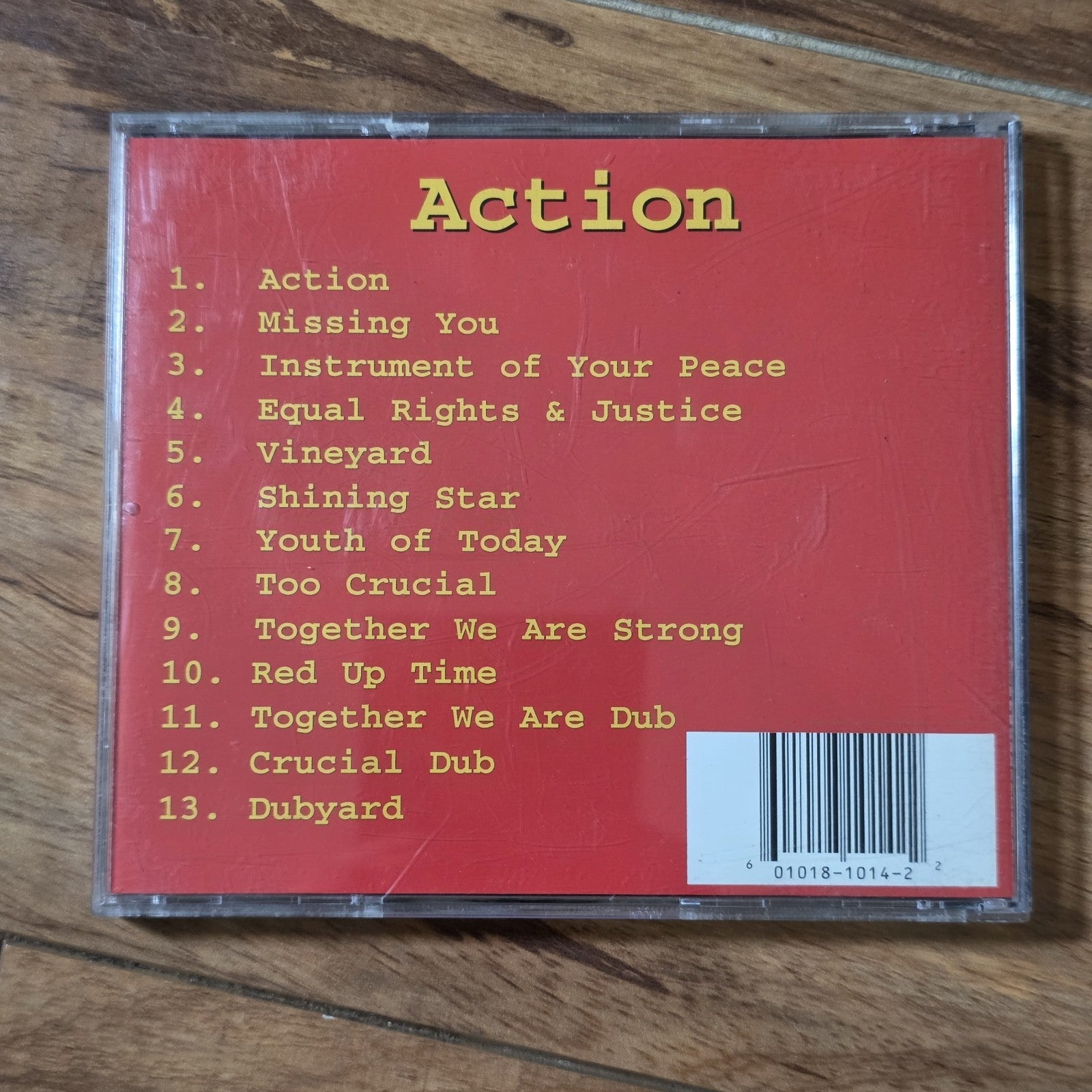 THC The Heartical Crew - Action CD 1995 Dub Roots Reggae Rasta Rare HTF