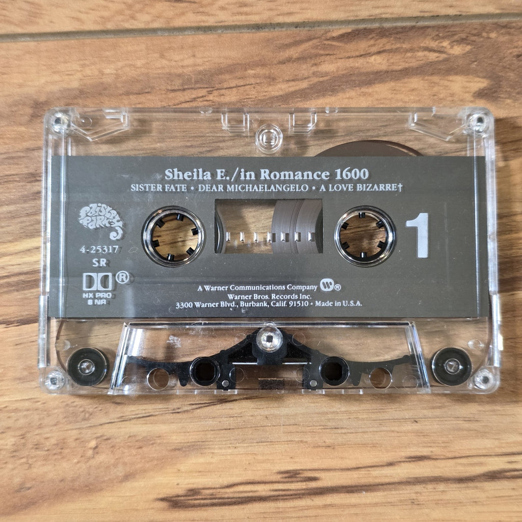Sheila E. - In Romance 1600 Album 1985 Funk Soul Cassette Paisley Park Records