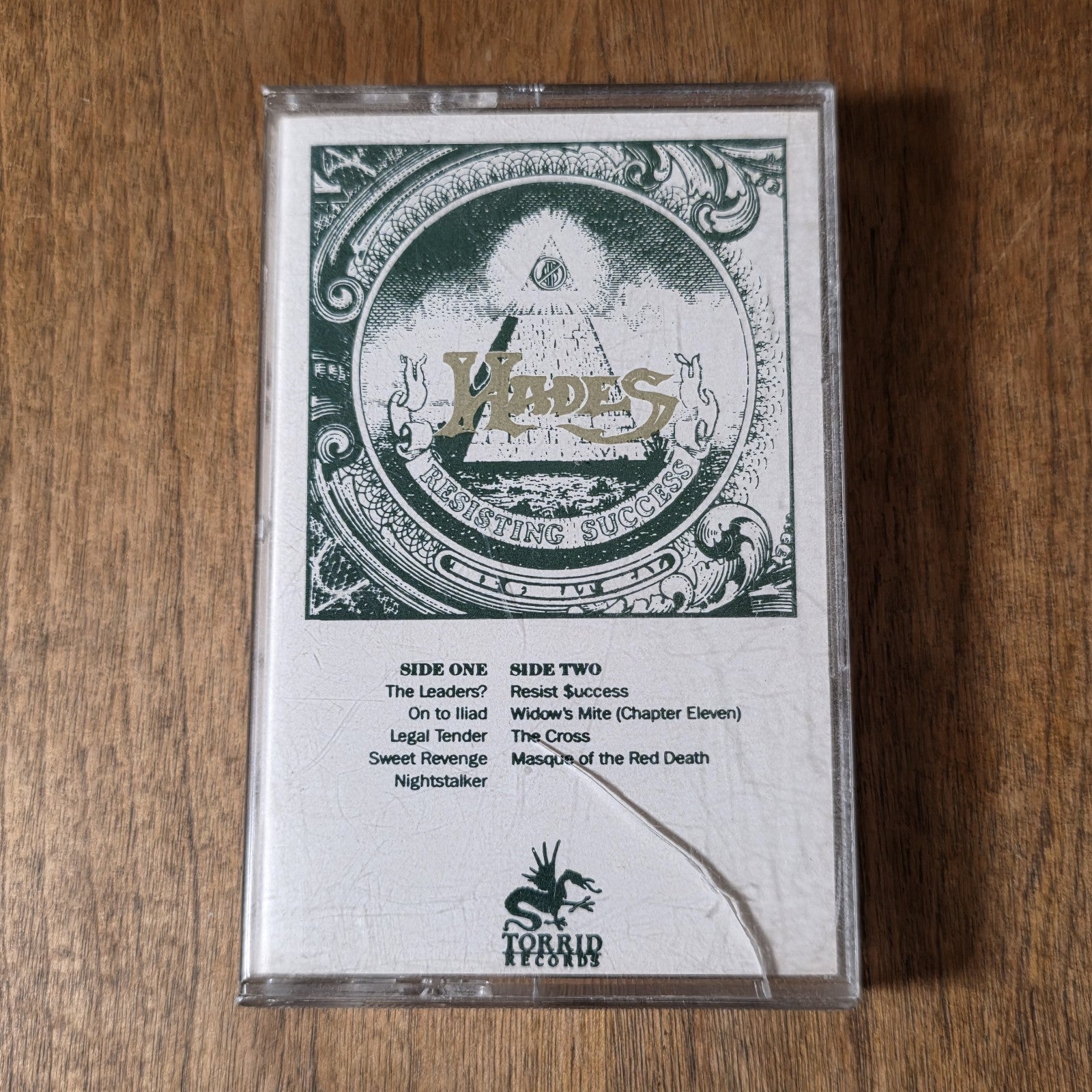 Hades - Resisting Success Cassette Album 1987 Speed Thrash Metal Rare HTF