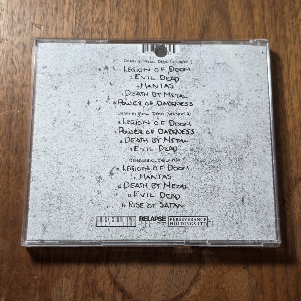 Mantas - Death By Metal CD Album 2012 Death Metal