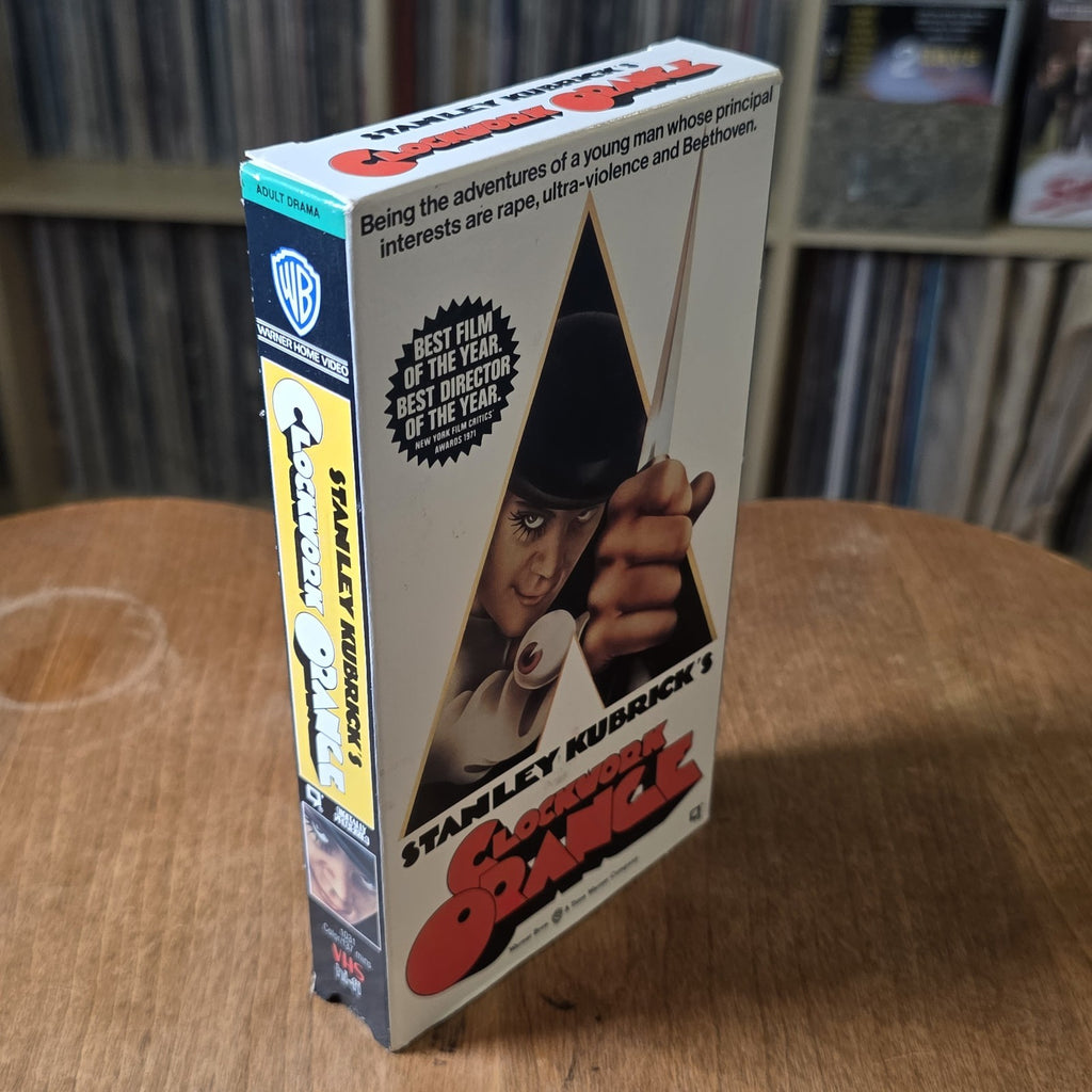 A Clockwork Orange VHS 1971 Sci-Fi Stanley Kubrick