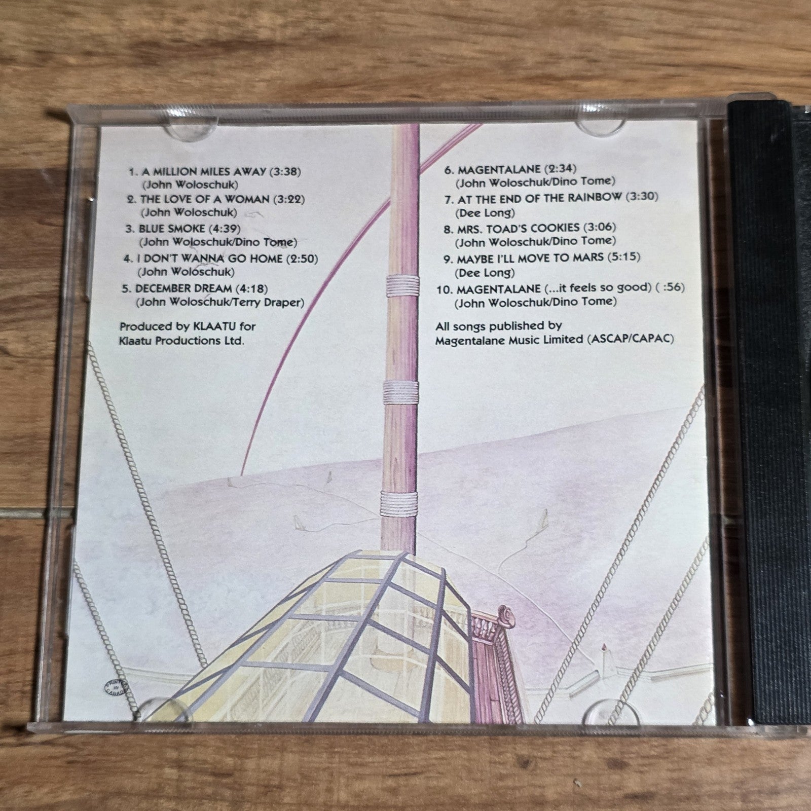 Klaatu - Magentalane CD Album 1995 Pop Rock Rare HTF