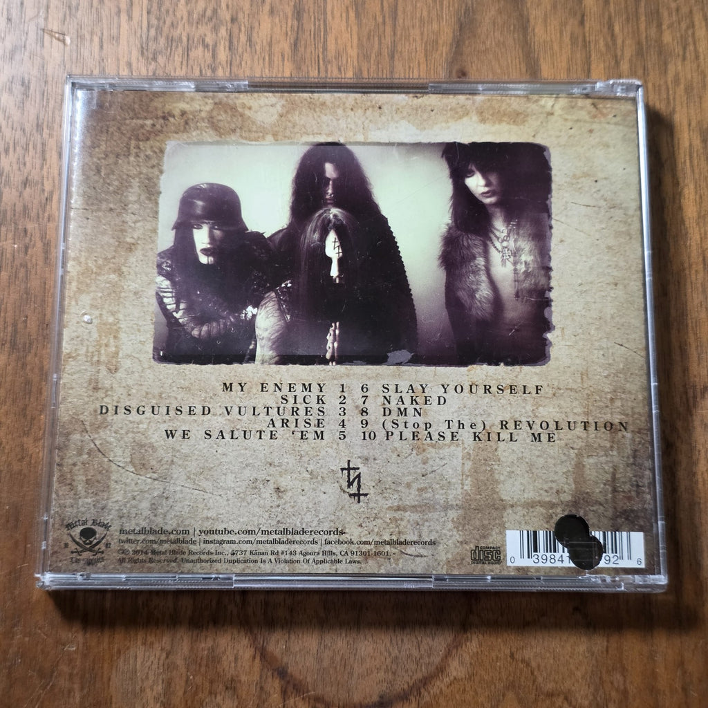 Sister - Disguised Vultures CD Album 2014 Hard Rock
