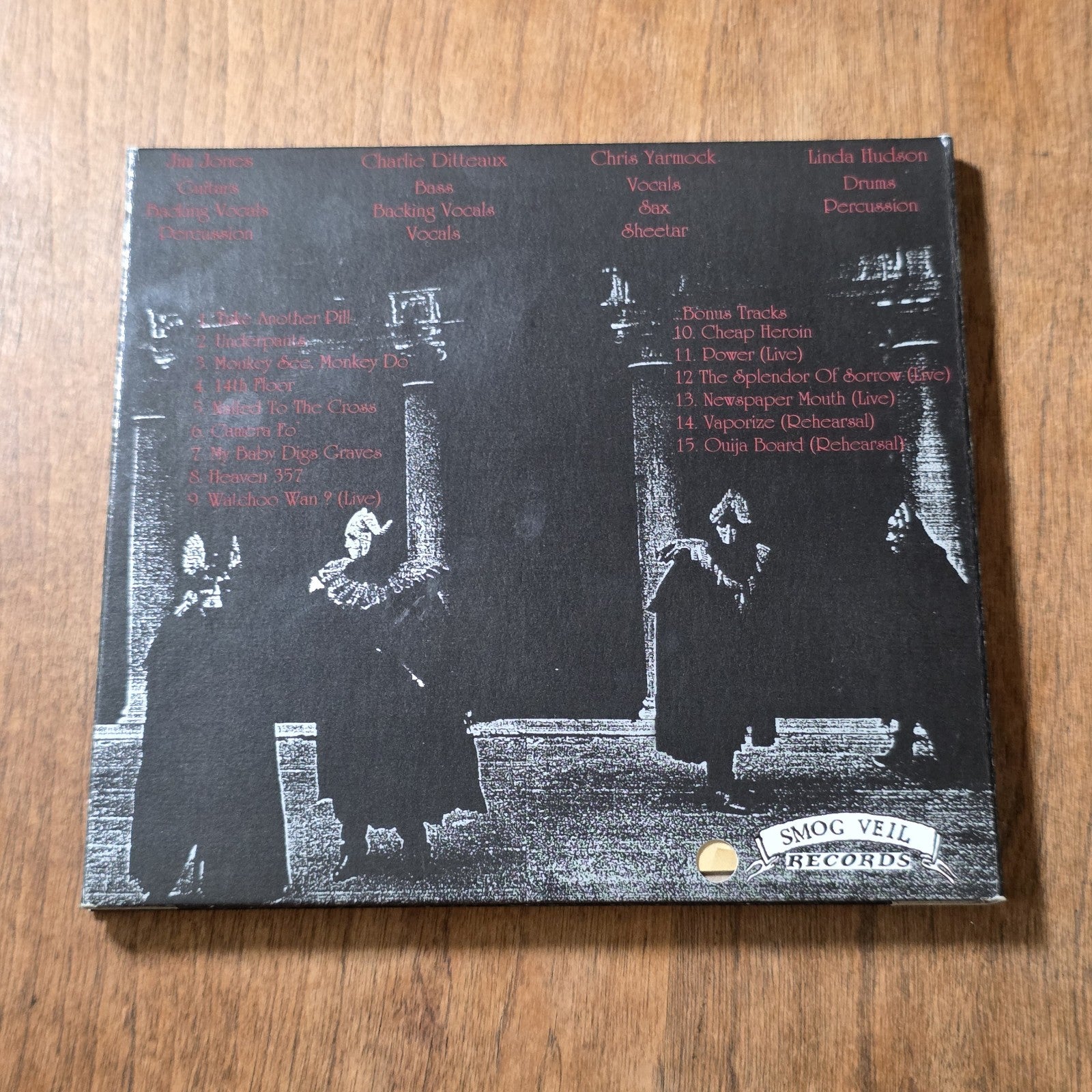 Easter Monkeys - Splendor of Sorrow CD DVD Album Punk Rock Smog Veil Records