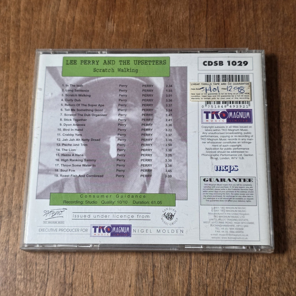 Lee Perry - Scratch Walking CD Album Reggae