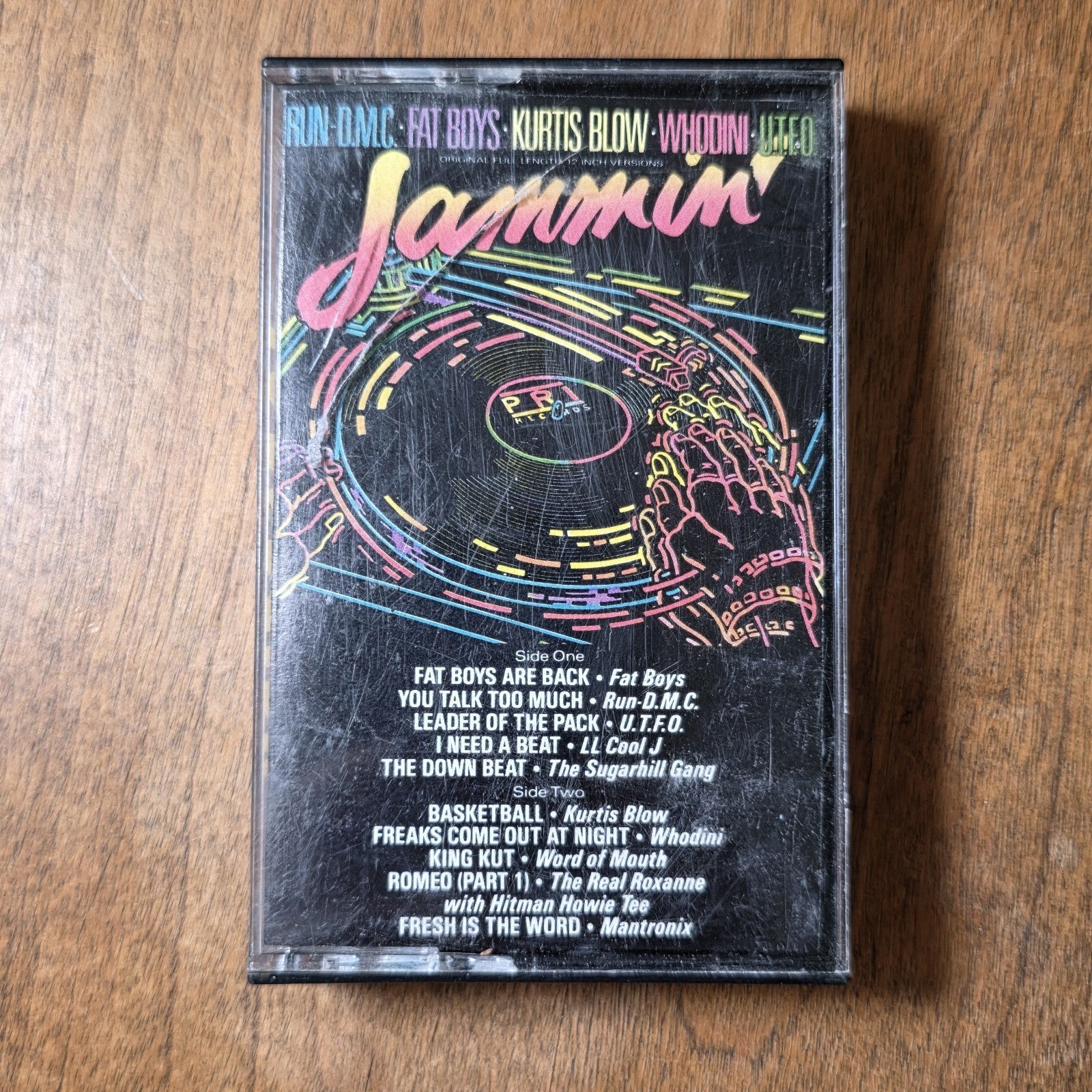 Various Artists - Jammin' Compilation 1985 Hip Hop Electro Cassette PRI Records