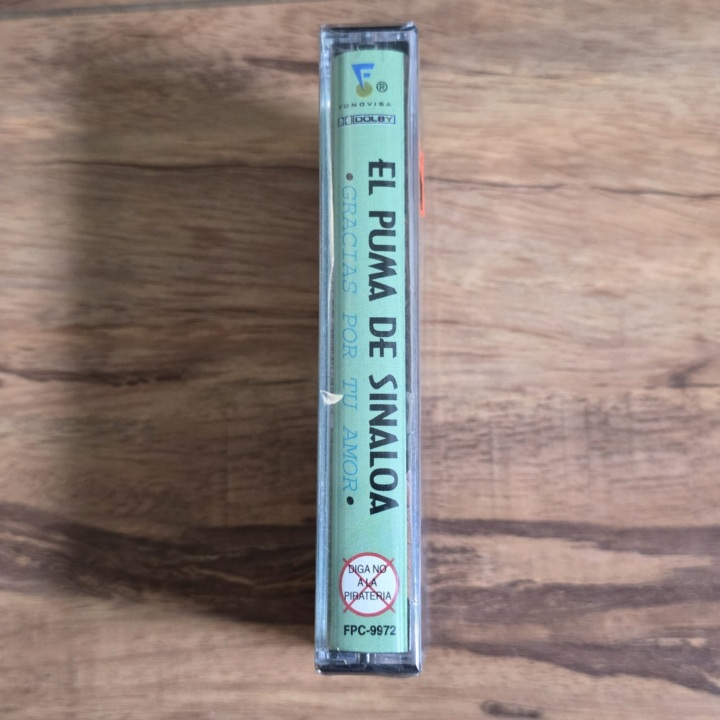 El Puma De Sinaloa - Gracias Por Tu Amor Cassette Regional Mexican Sealed New