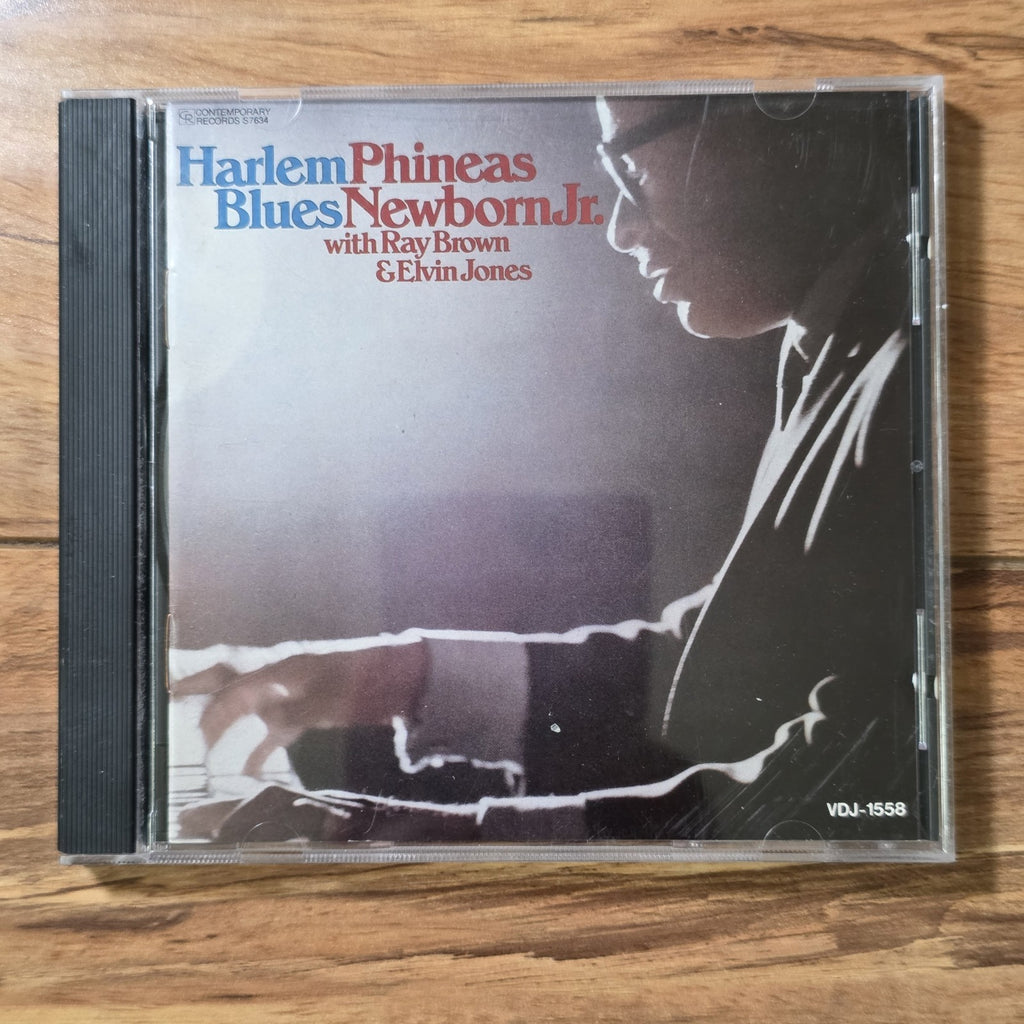 Phineas Newborn Jr. - Harlem Blues CD Album 1986 Reissue Japan Import Jazz HTF