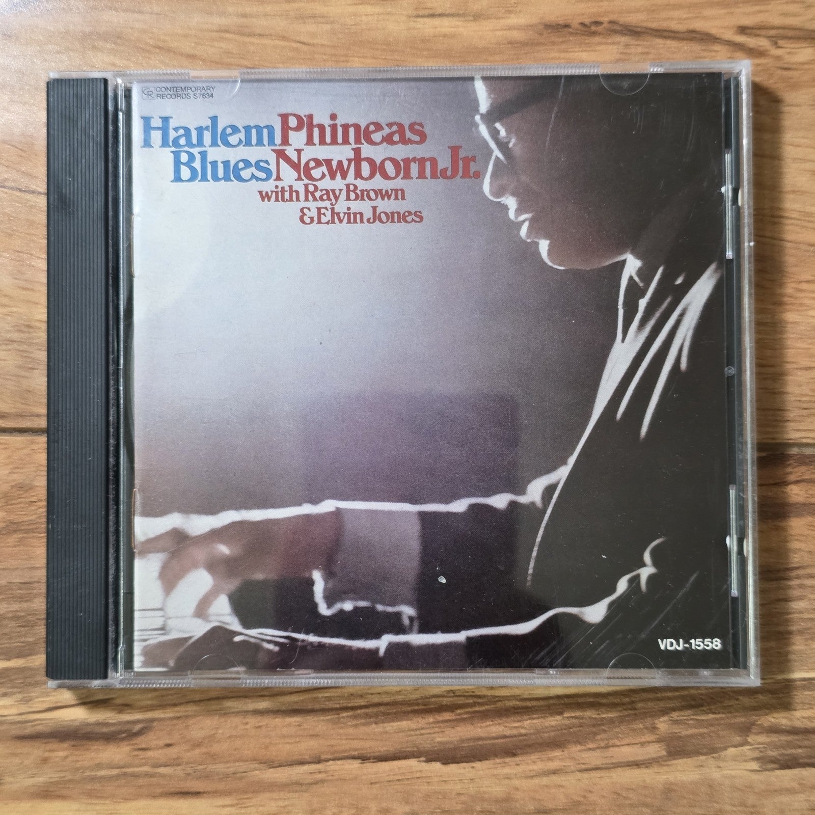 Phineas Newborn Jr. - Harlem Blues CD Album 1986 Reissue Japan Import Jazz HTF