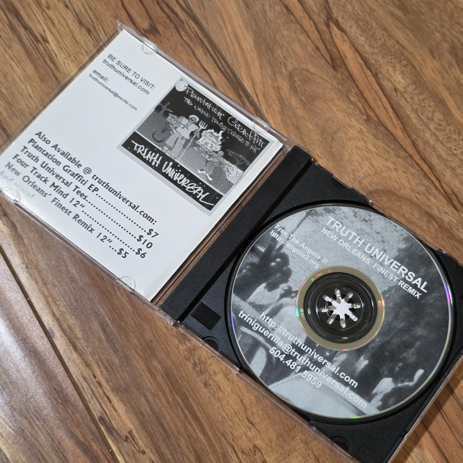 Truth Universal - New Orleans Finest Remix CD Album 2002 Hip Hop Rap Rare HTF
