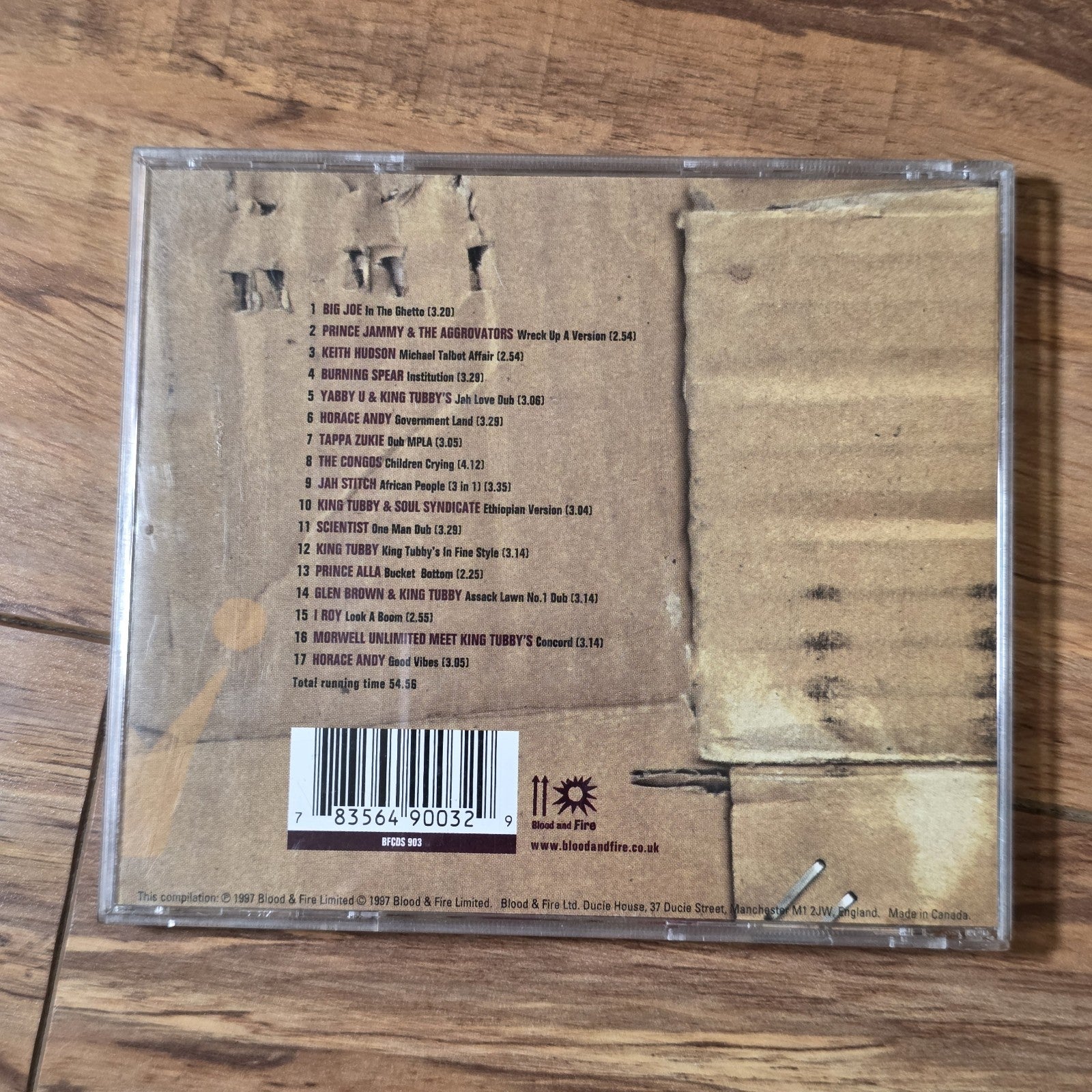 Various Artists - Dubwise & Otherwise: A Blood and Fire Audio Catalogue CD 1997 
