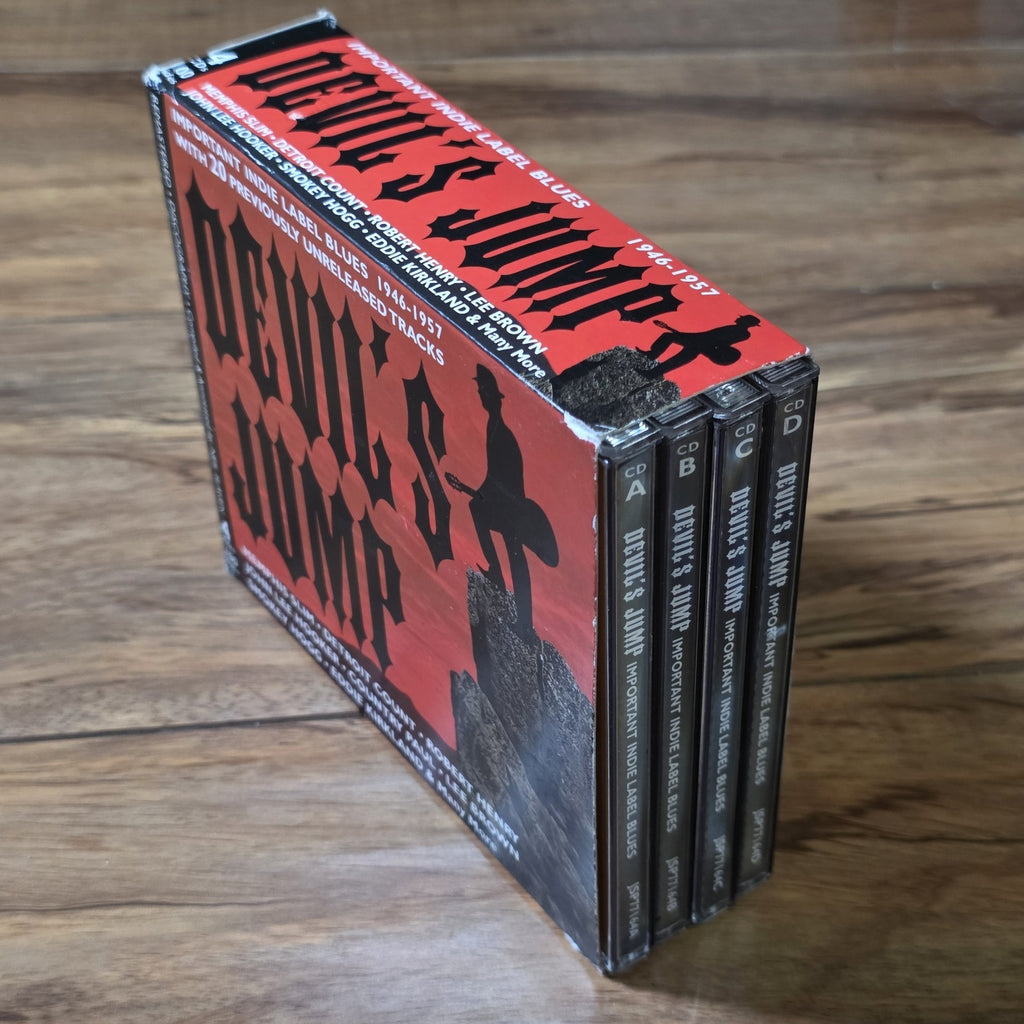 The Devil’s Jump Indie Label Blues 1946-1952 4-CD Box Set Rare HTF