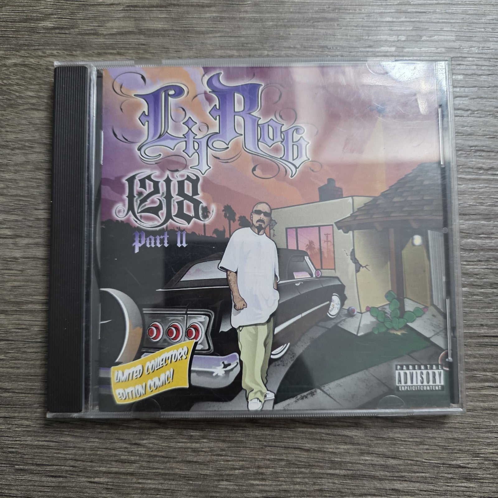 Lil Rob - 1218 Part II CD 2008 Upstairs Records Chicano Rap Hip Hop Rare HTF