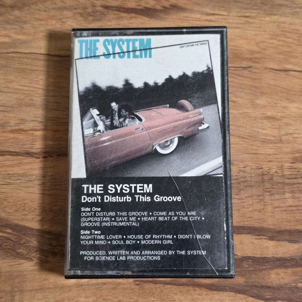 The System - Don't Disturb This Groove Cassette Album 1987 R&B Soul Synth-Pop