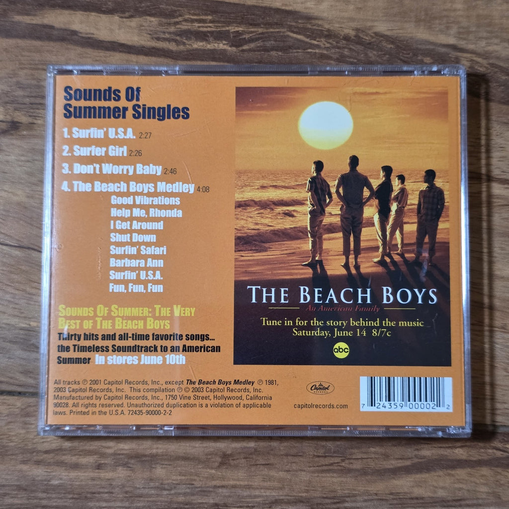 The Beach Boys - Sounds Of Summer CD Single EP 2001 Surf Rock