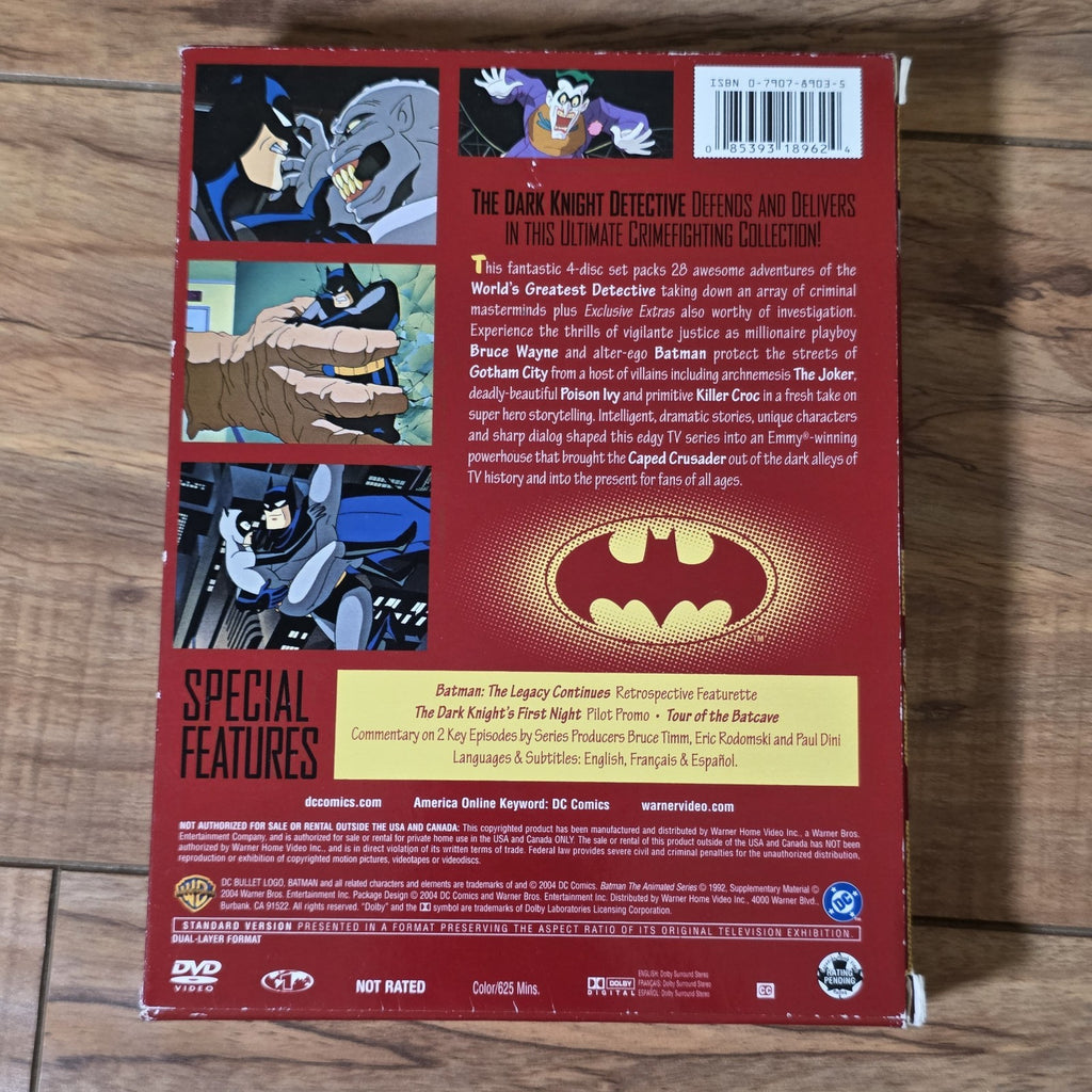 Batman The Animated Series Volume 1 1992 DVD Eric Radomski Animation DC
