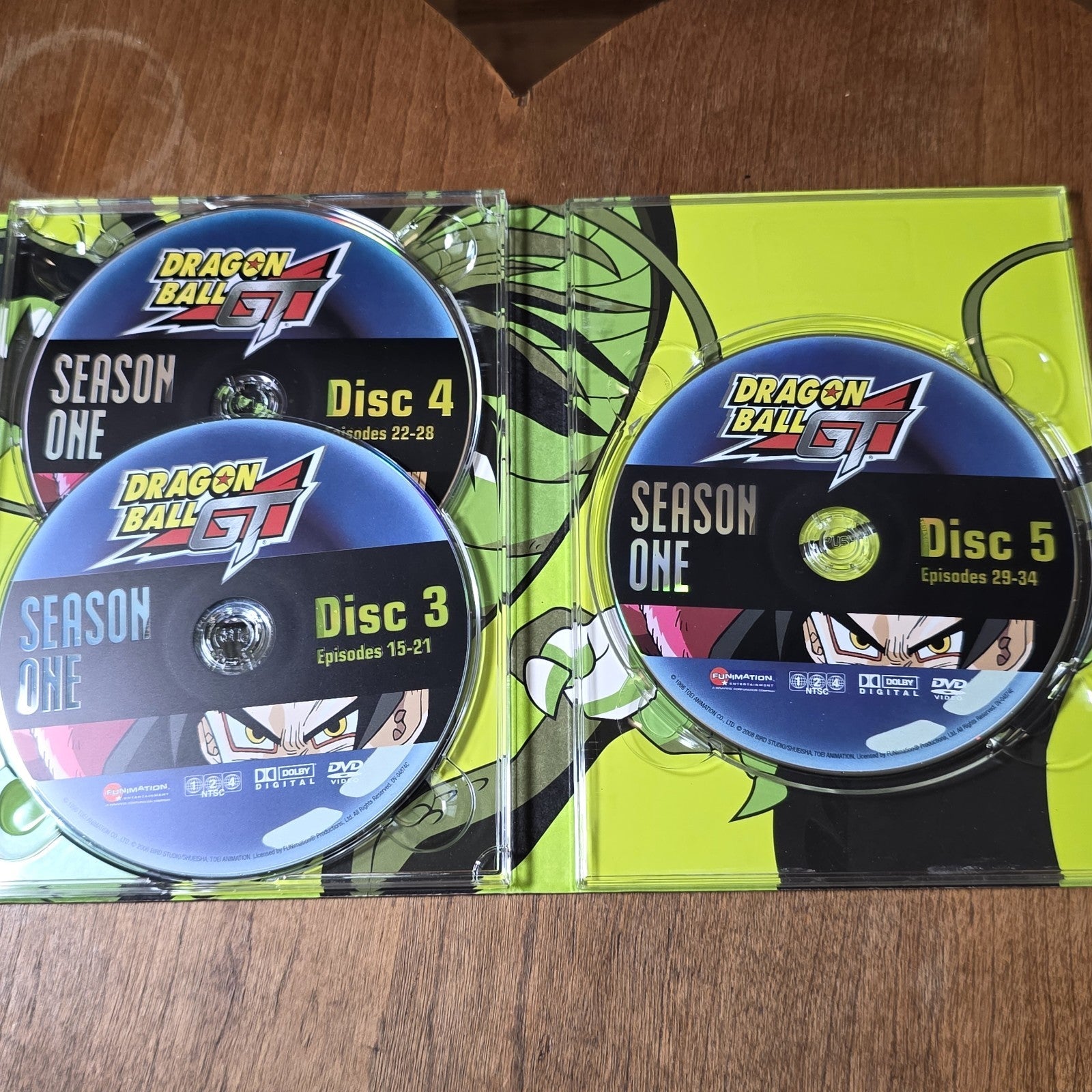 Dragon Ball GT: The Complete Series DVD 2008 Anime Box Set 10 Disc Funimation