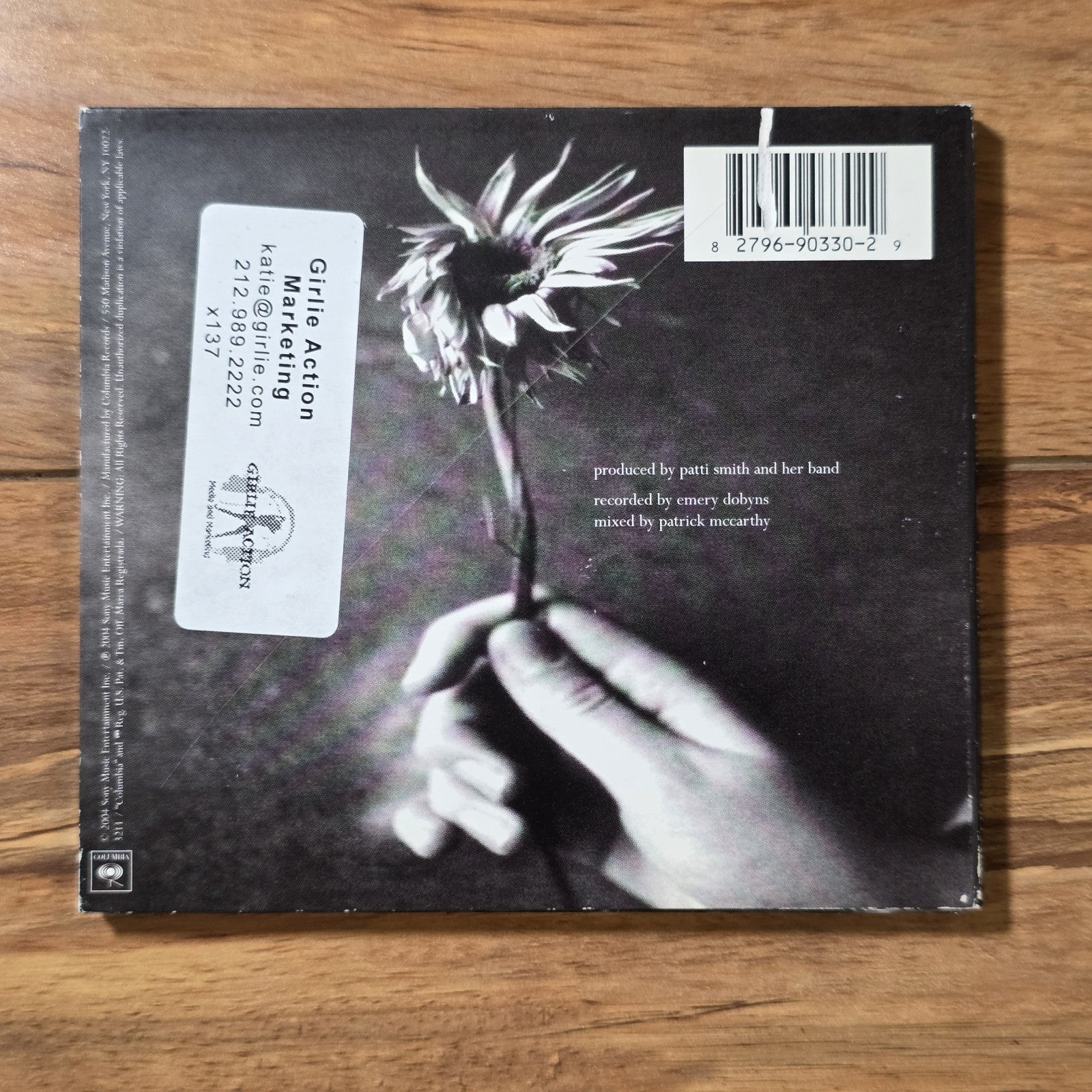 Patti Smith - Trampin CD Album 2004 Rock Digipak