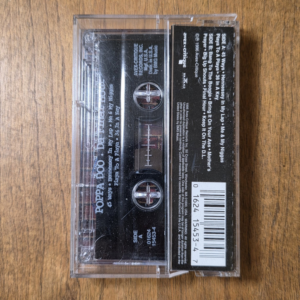 Poppa Doo Da - Final Hour Cassette Album 1996 Hip Hop