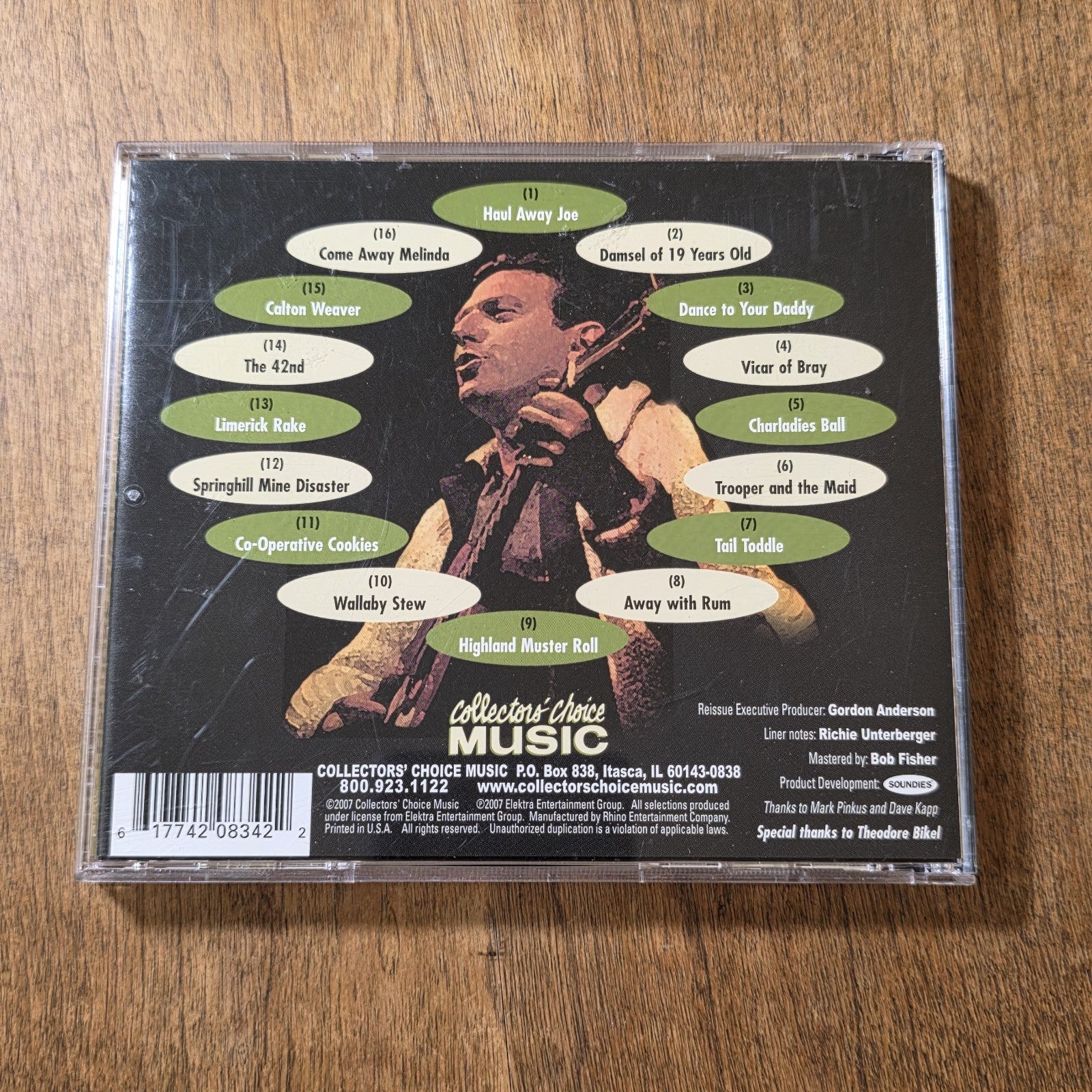 Theodore Bikel - Folksingers Choice CD Album 2007 Folk Rare HTF