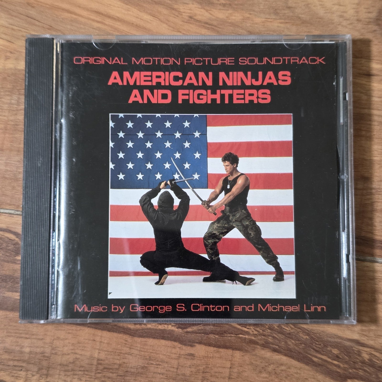 American Ninjas and Fighters Soundtrack CD 1990 Silva Screen Score 90s Rare HTF
