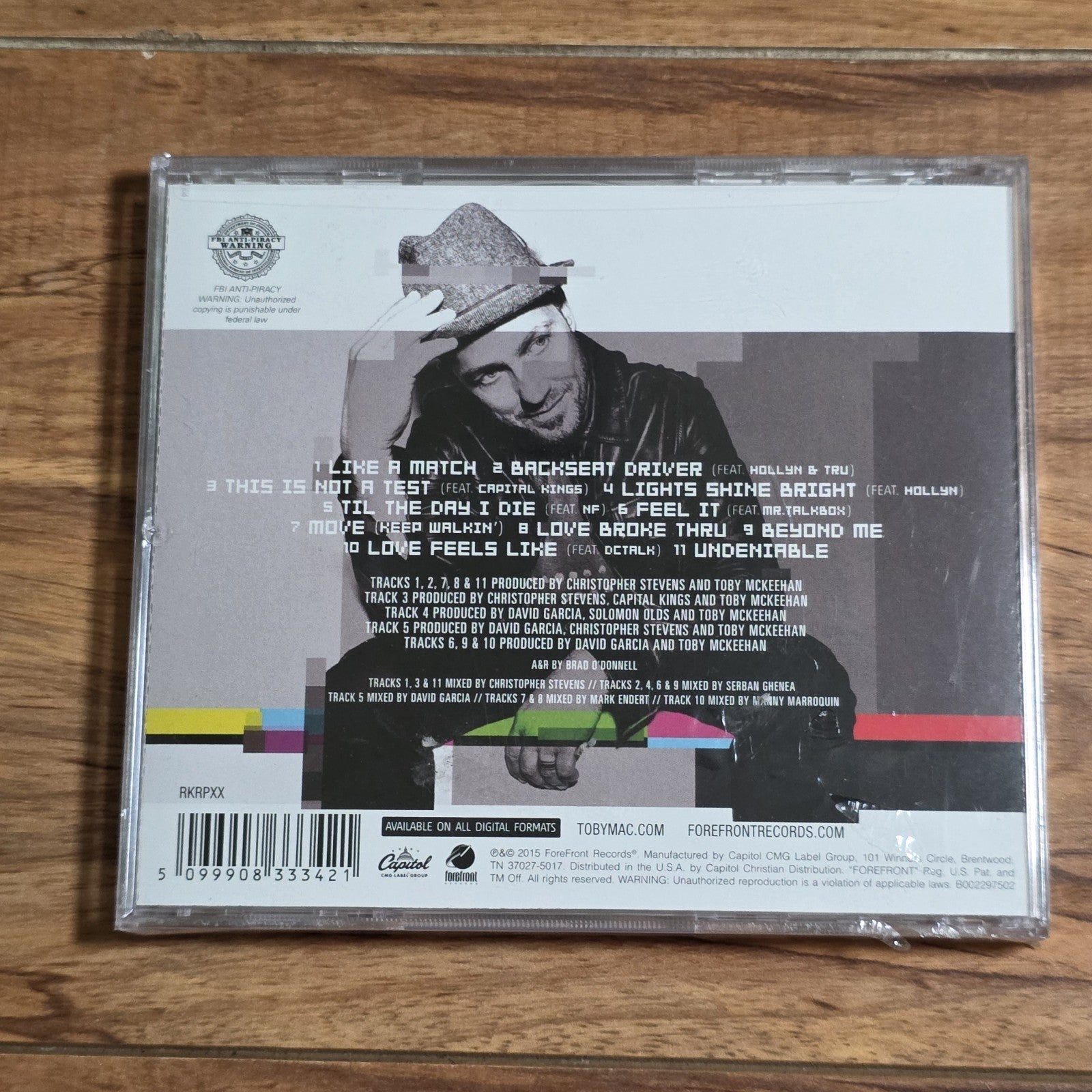 TobyMac - This Is Not A Test CD Album 2015 Christian Hip Hop Sealed New