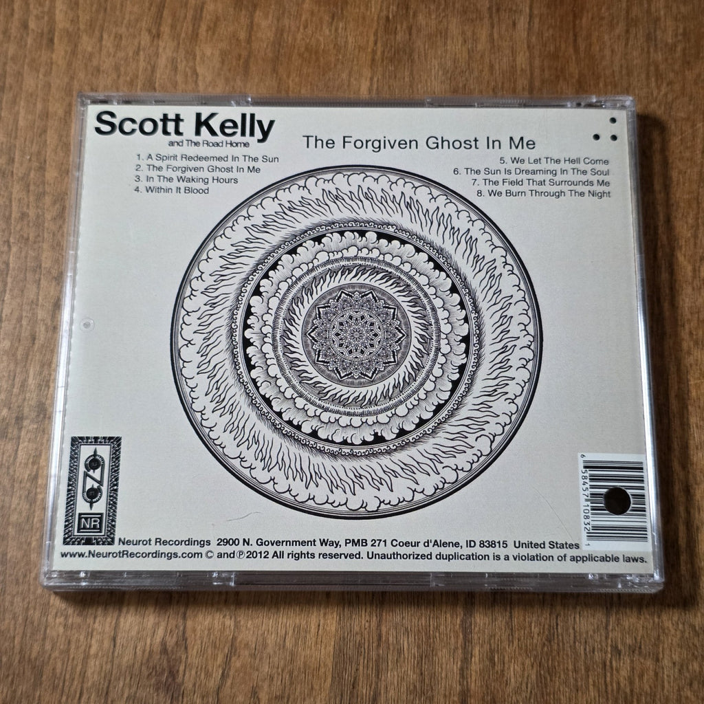 Scott Kelly & the Road Home - The Forgiven Ghost In Me CD Album 2012 Folk Metal
