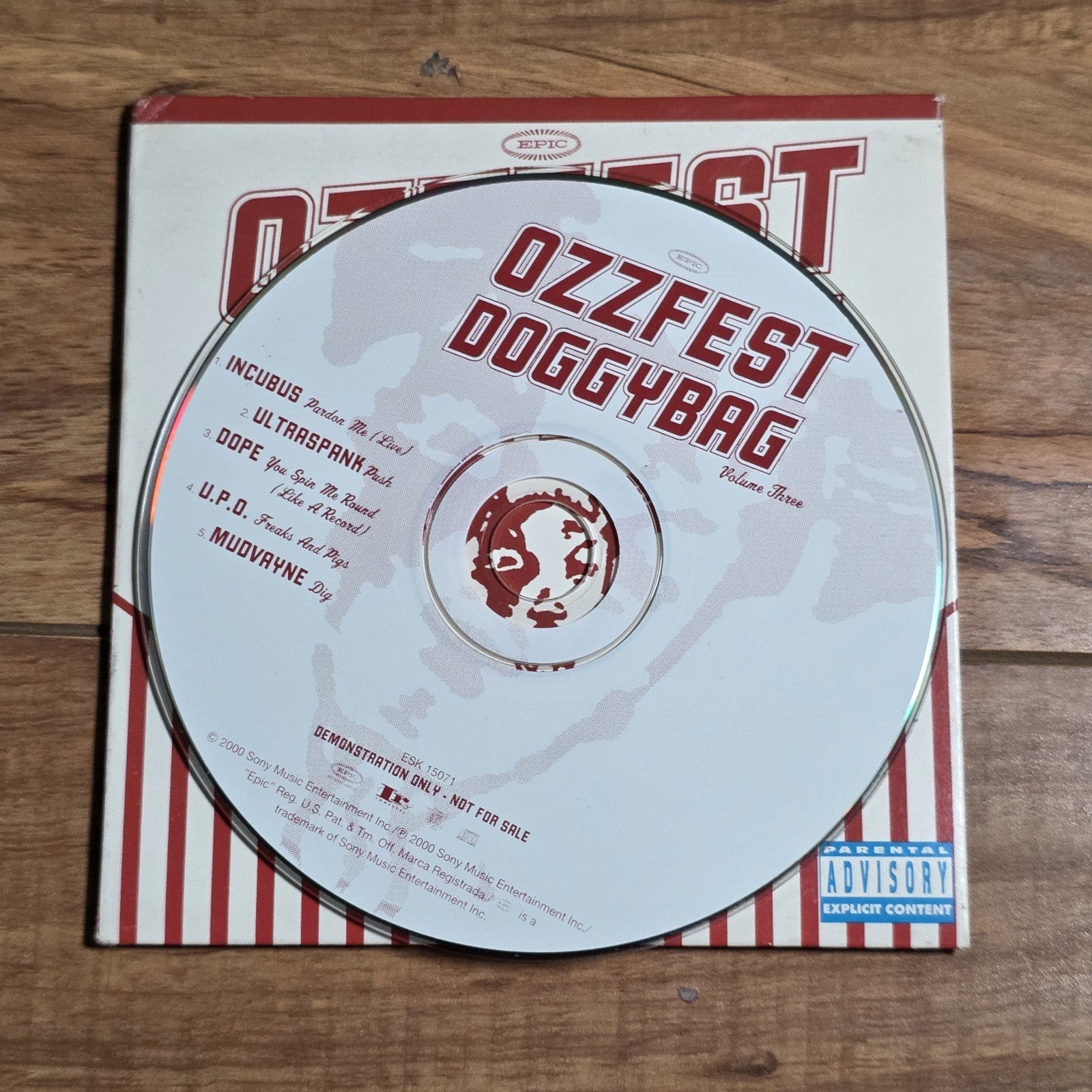Ozzfest Doggybag Vol. 3 CD Promo Compilation 2000 Heavy Metal