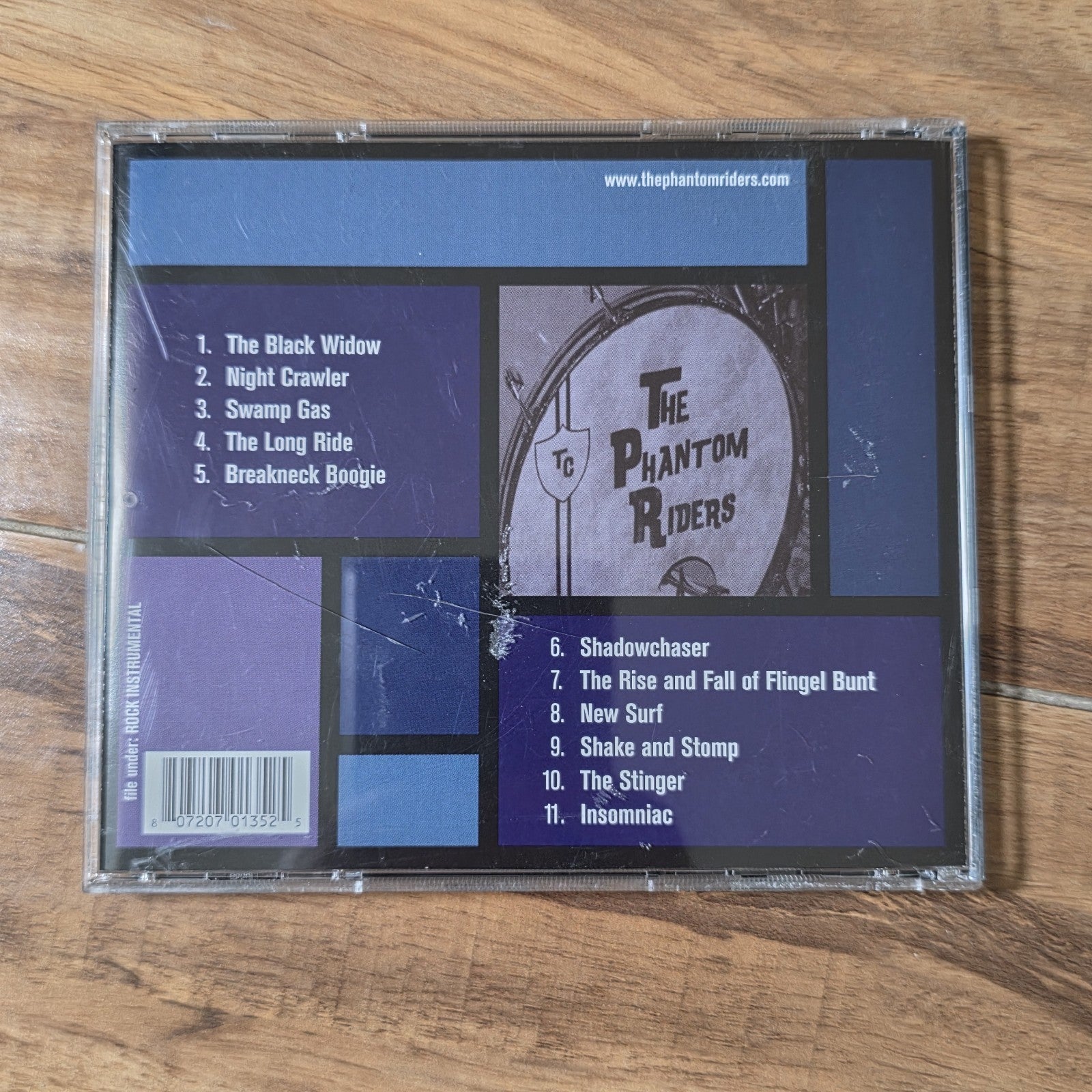 The Phantom Riders - Jim CD Album 2004 Rockabilly Psychobilly