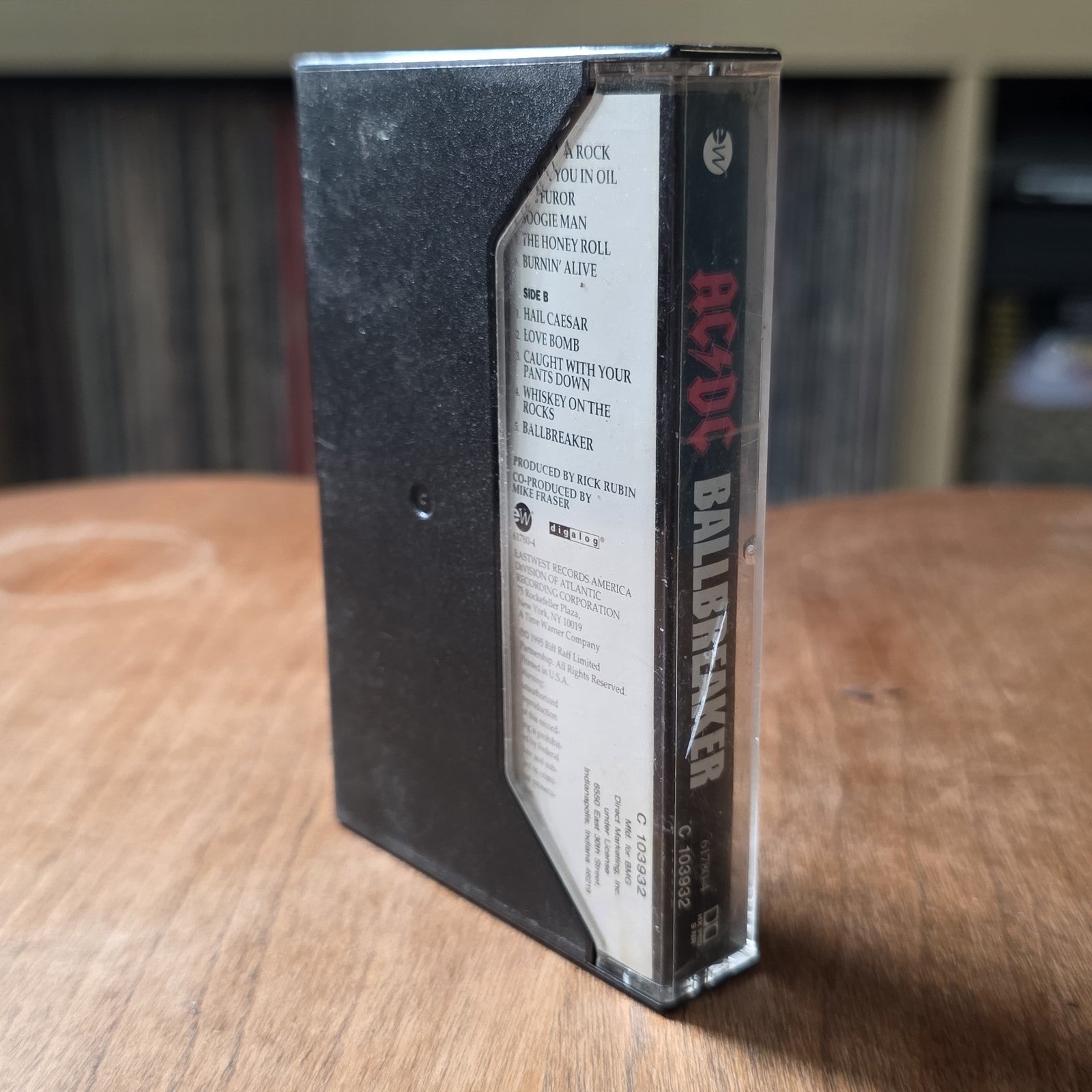 AC/DC - Ballbreaker Cassette Album 1995 Hard Rock