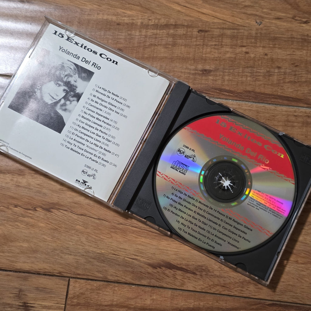 Yolanda Del Rio - 15 Exitos Con CD Compilation 1985 Latin HTF