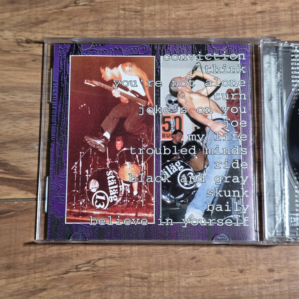 Stalag 13 - Conviction CD EP 1996 Hardcore Punk Rare HTF