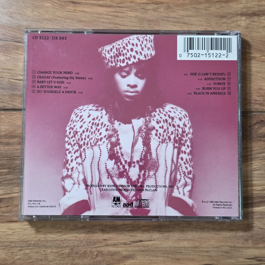 Jesse Johnson - Shockadelica CD Album 1986 Funk R&B