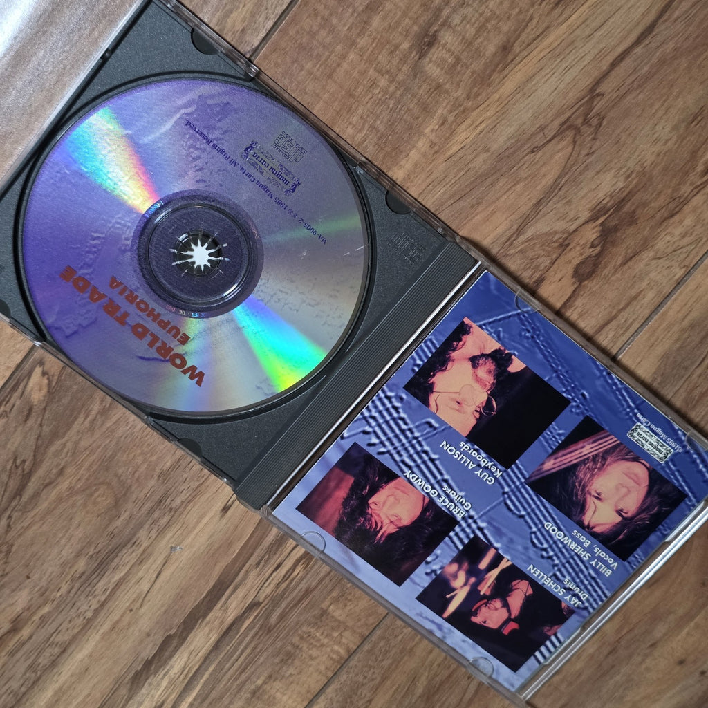 World Trade - Euphoria CD Album 1995 Progressive Rock Rare HTF