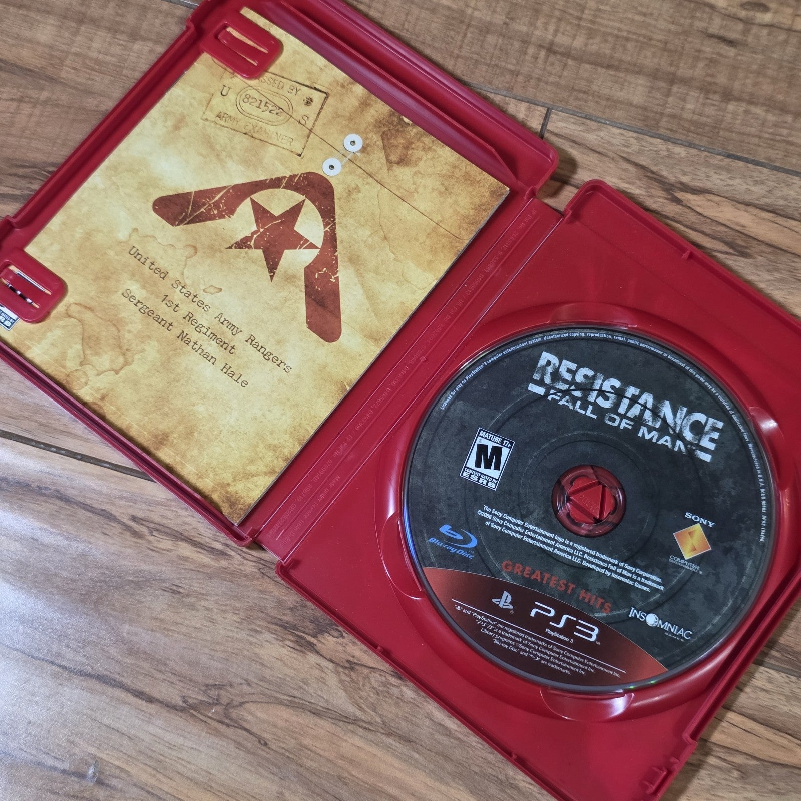 Resistance Fall Of Man 2006 Sony Playstation 3 Insomniac Games Shooter CIB