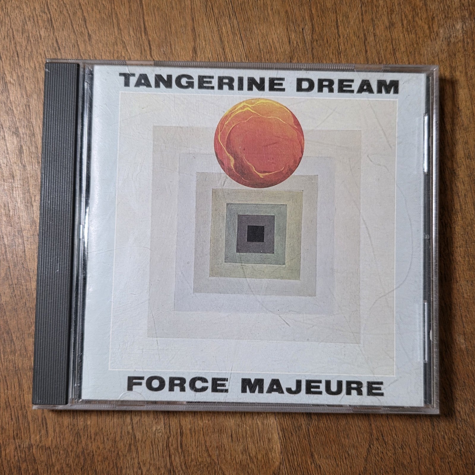 Tangerine Dream - Force Majeure CD 1st France Press Electronic Ambient Rare HTF