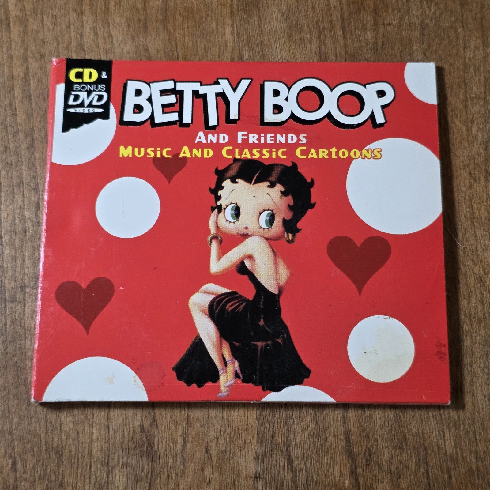Betty Boop and Friends - Music and Cartoons DVD CD 2 Disc Set 2006 Animation