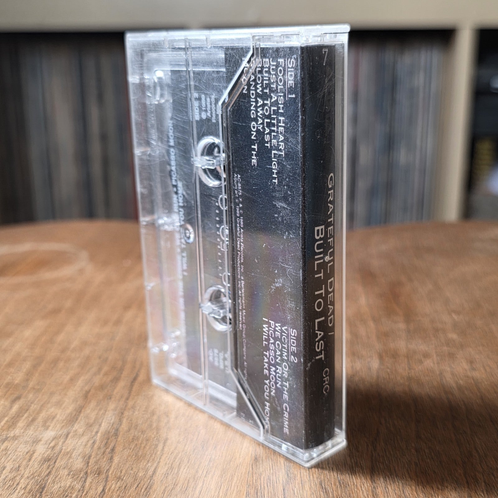 Grateful Dead - Built to Last Cassette Album 1889 Rock