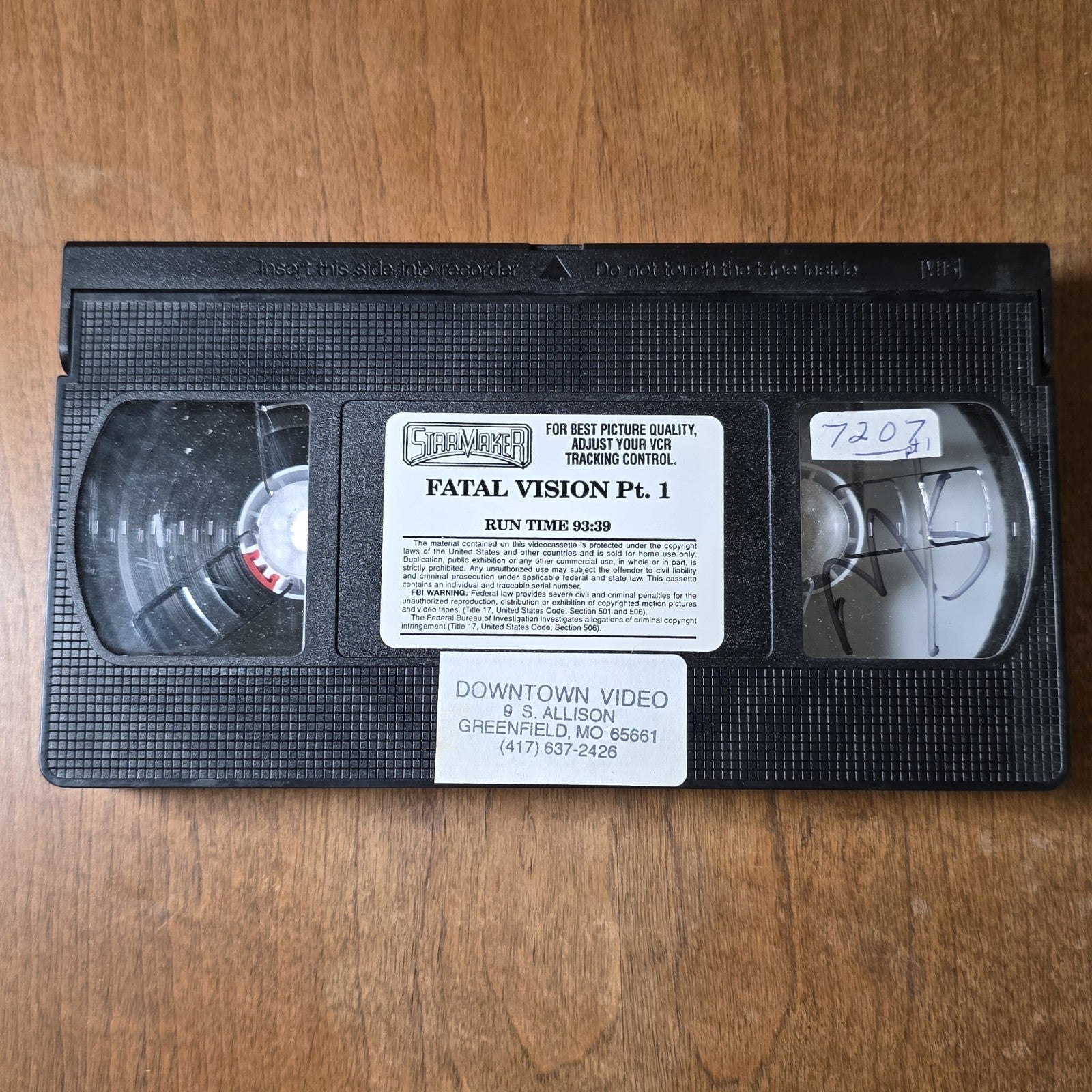 Fatal Vision 1984 VHS David Greene Crime Drama 1987 Karl Malden Eva Marie Saint
