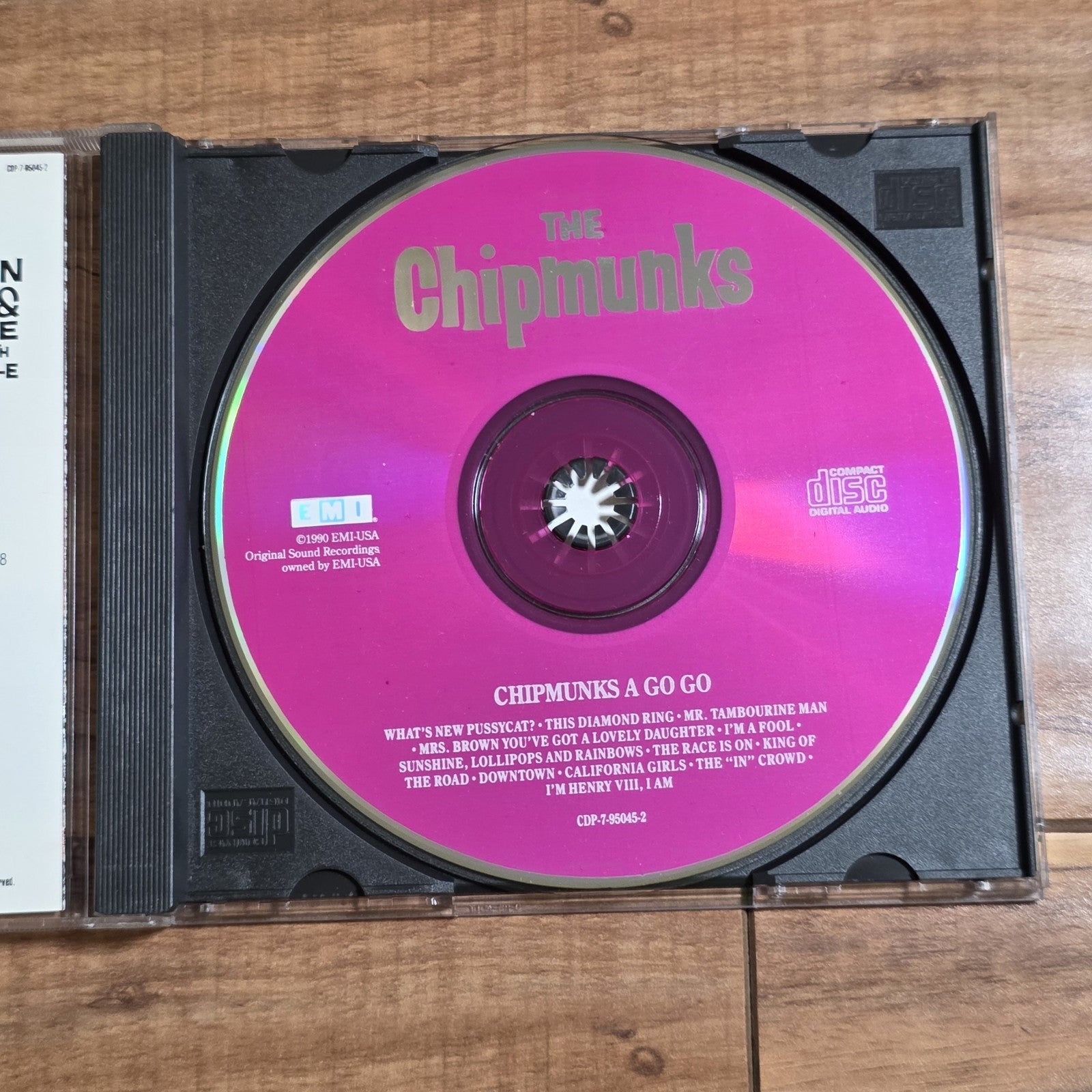 The Chipmunks - The Chipmunks A Go-Go CD Album 1965 Pop Rock Rare HTF