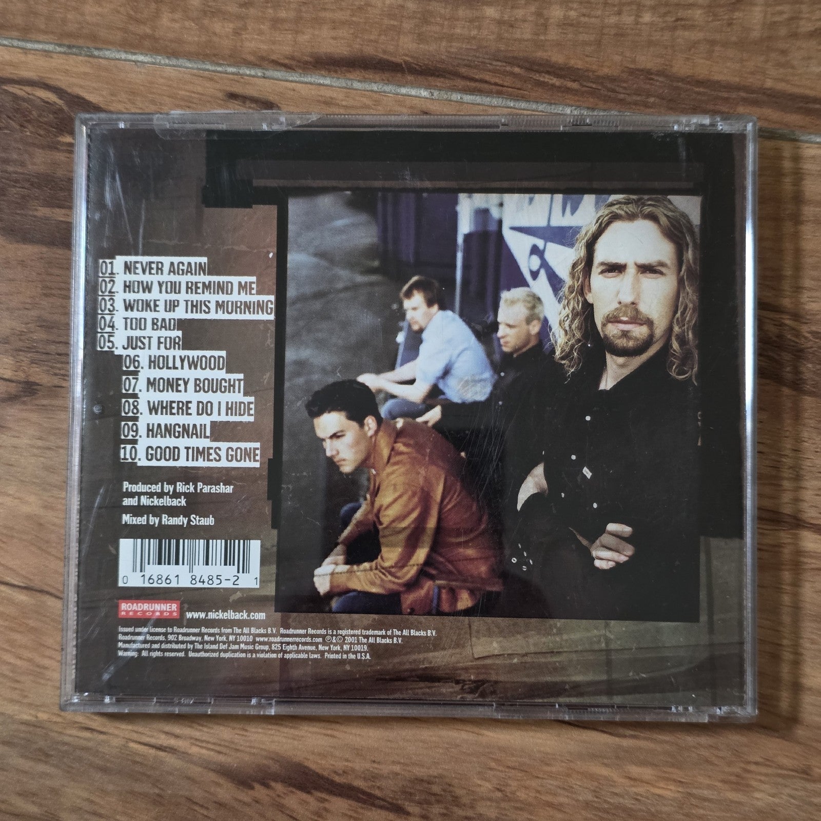 Nickelback - Silver Side Up CD 2001 Roadrunner Records Post-Grunge