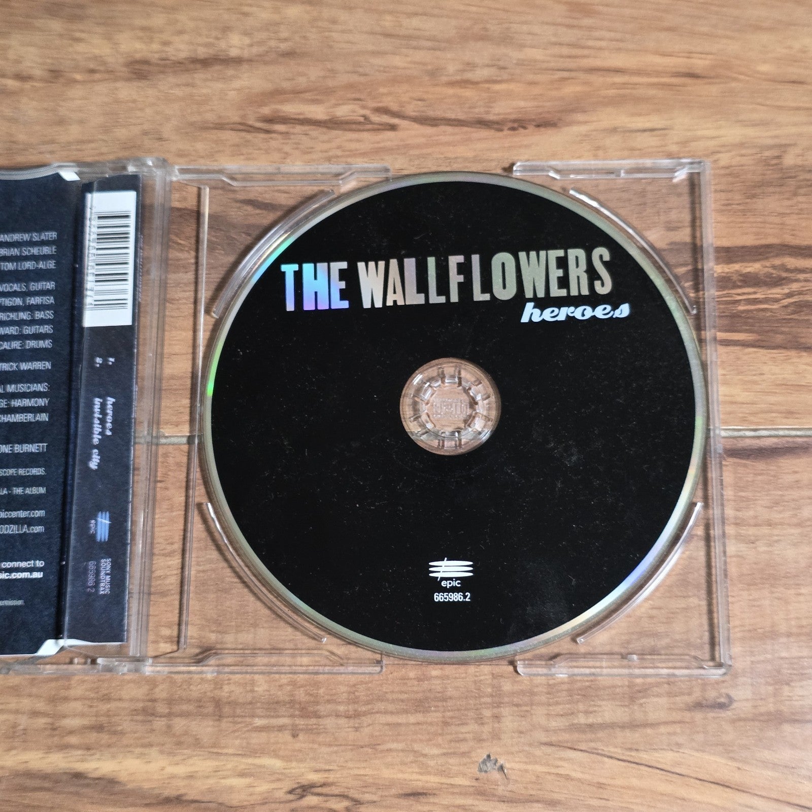 The Wallflowers - Heroes CD Single 1998 Alternative Rock