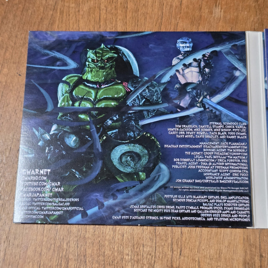 GWAR - Battle Maximus CD Album 2013 Heavy Metal Metal Blade Records