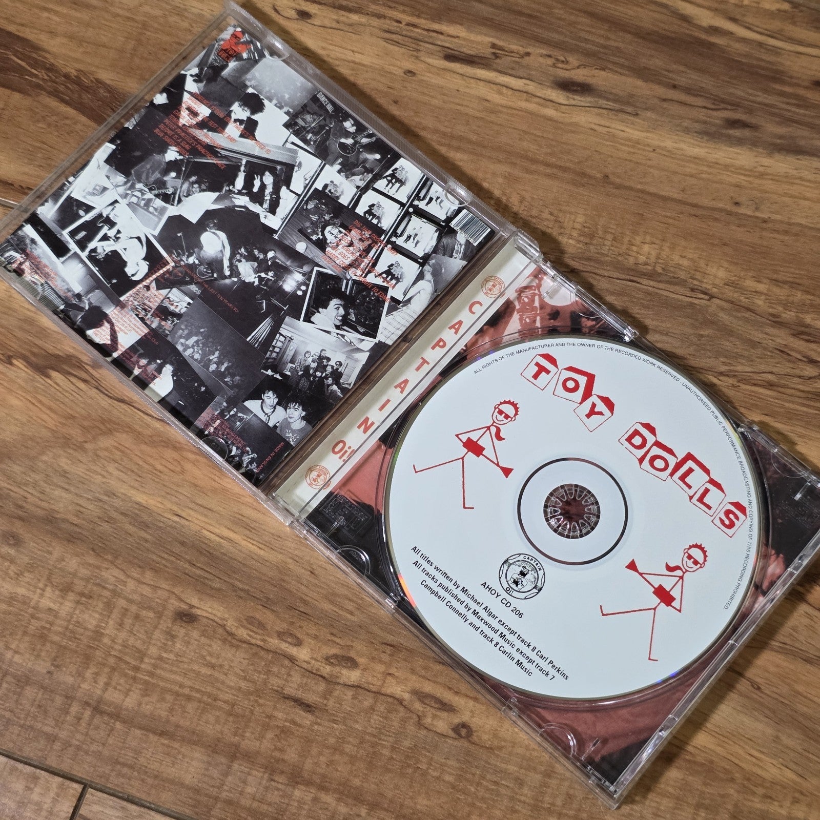 The Toy Dolls - Ten Years Of Toys CD Compilation 1989 Punk Rock