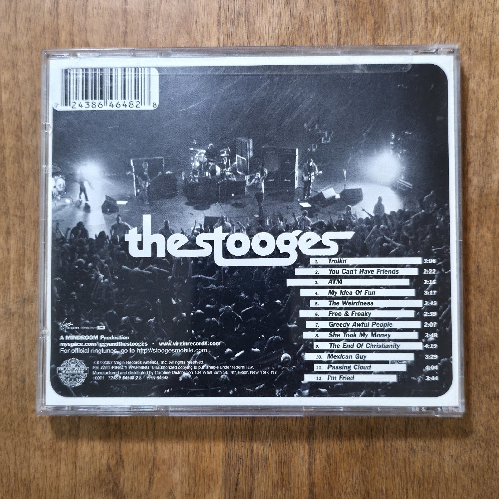 The Stooges - The Weirdness CD Album 2007 Punk Rock