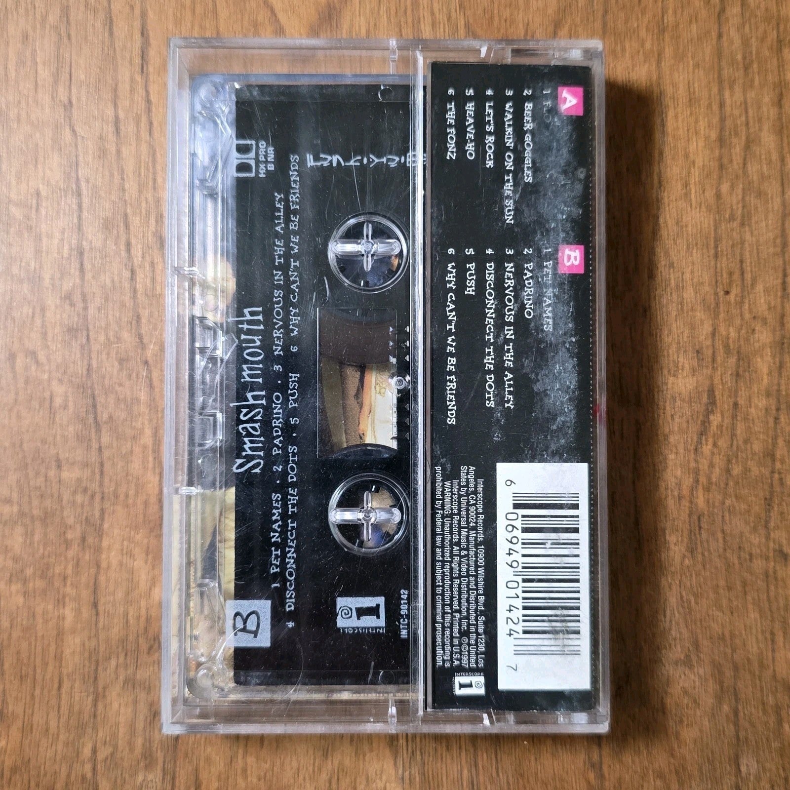 Smash Mouth - Fush Yu Mang Cassette Album 1997 Ska Punk HTF